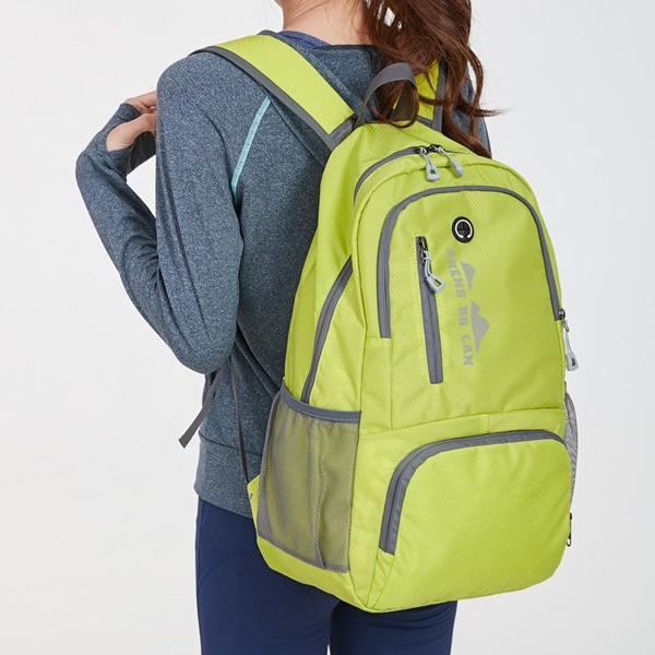 Men's and women's casual skin bags, ultra-lightweight and foldable outdoor large-capacity sports mountaineering bags, portable travel backpacks full figure