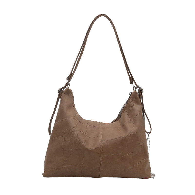 A new fashionable, casual and commuting tote bag for women, featuring a niche and simple underarm bag with a large capacity and a single shoulder Item Picture