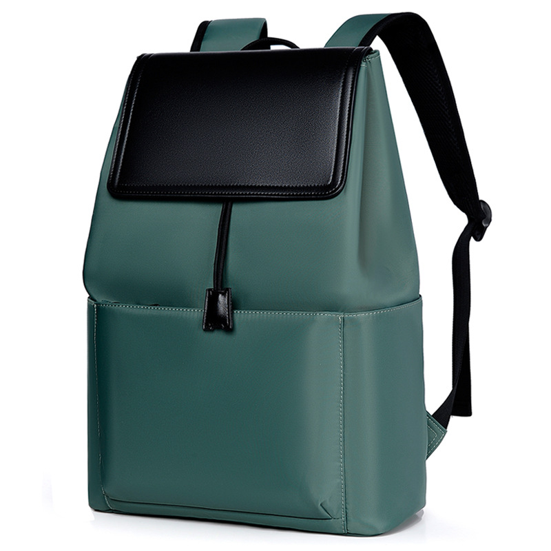 Cross-border men's backpack, large-capacity urban simple casual backpack, student lightweight schoolbag, commuting computer bag Item Picture