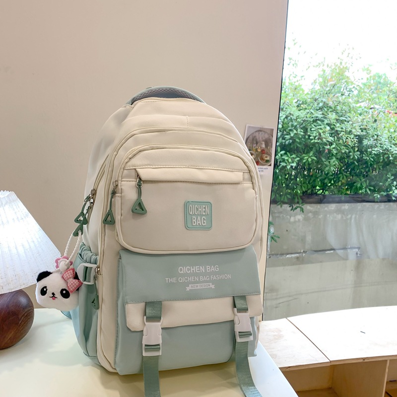 Schoolbag for girls, large-capacity junior high school backrest, lightweight backpack for primary school students, senior high school students, grades 3, 4, 6 and 6 Application Scenario