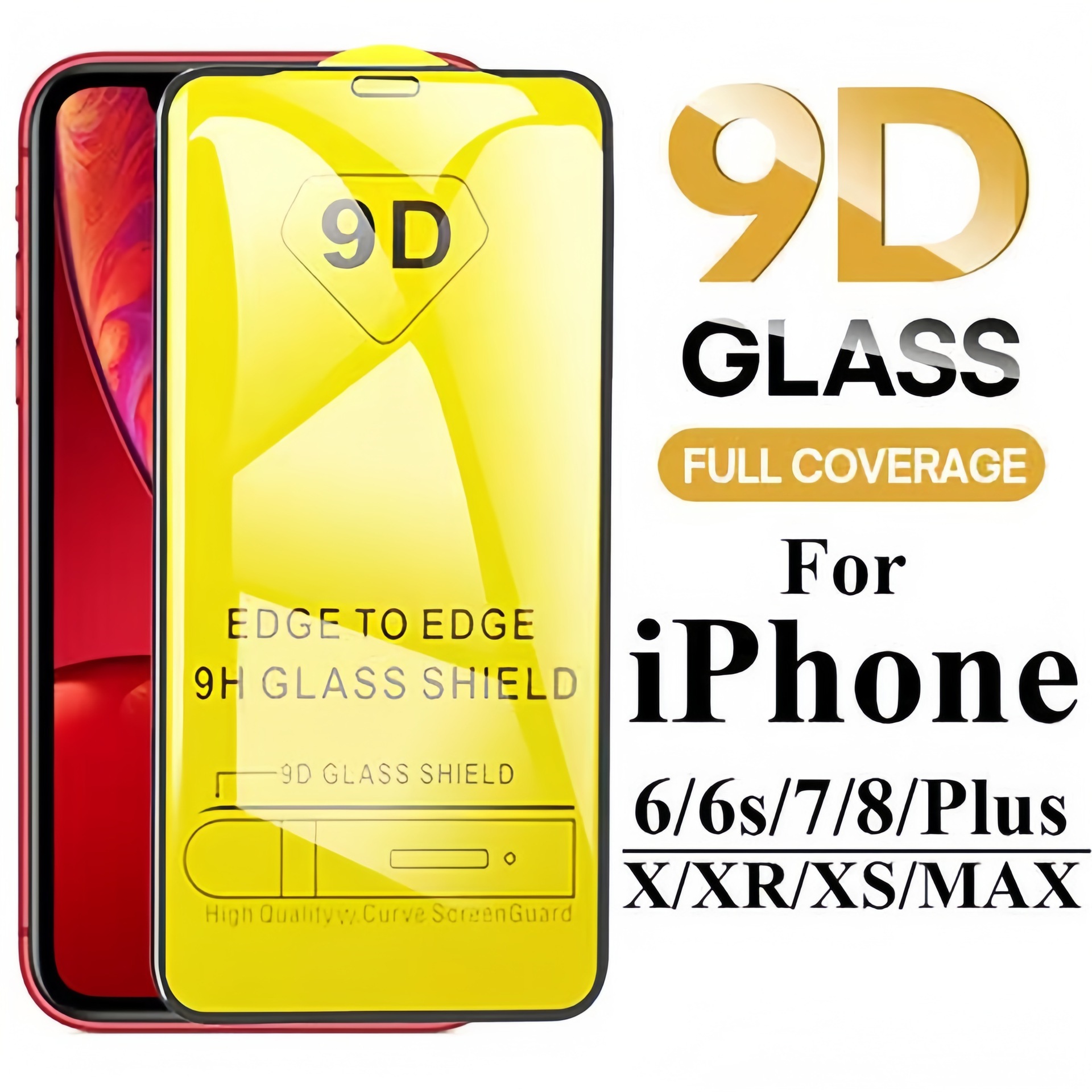 16pro is suitable for Apple 16 tempered film, 9d phone film, 11 high-definition 13 full-screen iphone15 glass film wholesale full figure