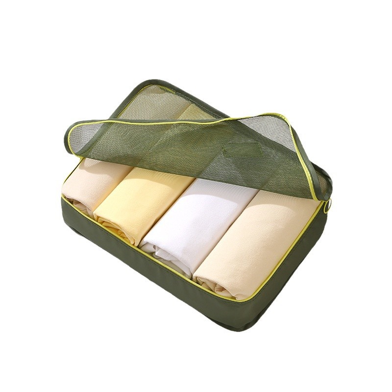 Dopamine Travel Storage Seven-piece Set, thickened twill storage bag, multi-functional portable suitcase storage bag, waterproof Item Picture