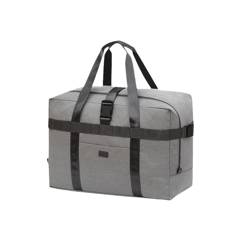 Business trip travel set, large-capacity folding travel bag with handle, women's short-distance hand-held sports luggage bag, moving and boarding bag Item Picture