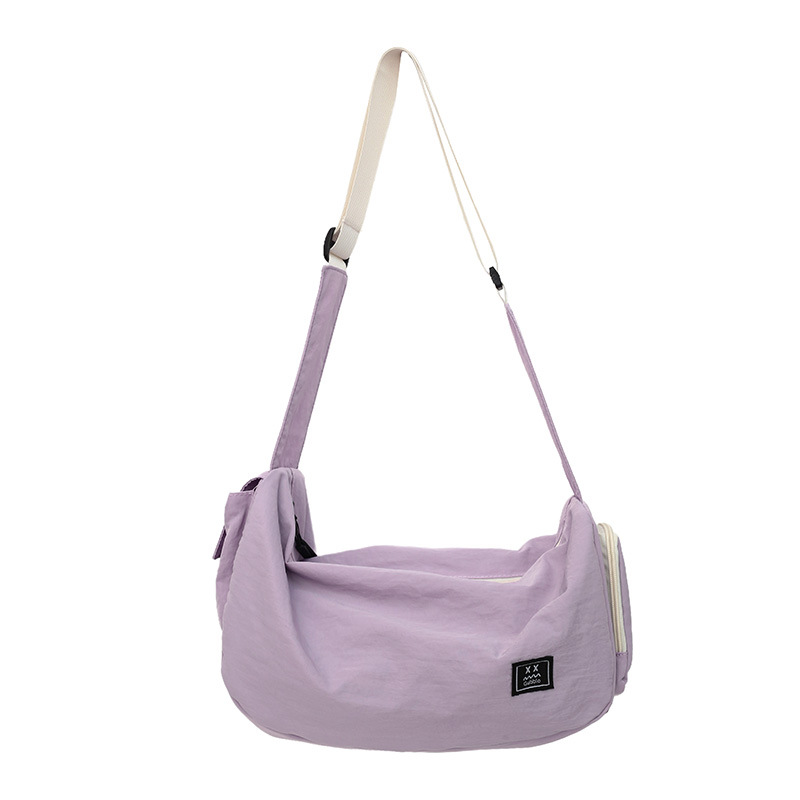 Sports and fitness bags, short-distance lightweight travel bags, large-capacity women's crossbody bags, travel storage bags, men's trendy single-shoulder bags Item Picture
