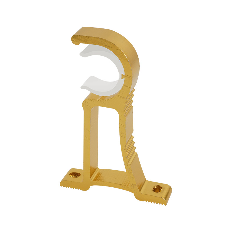 Wholesale of curtain rod bracket base, thickened aluminum alloy Roman rod top installation, extra thick fixed seat, curtain accessories Item Picture