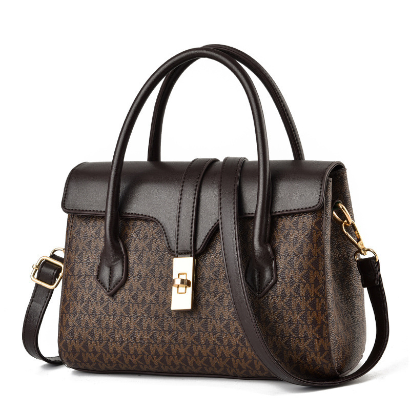 Wholesale of women's bags 2022 new style fashionable printed handbags, large-capacity casual single-shoulder crossbody, cross-border foreign trade consignment Item Picture