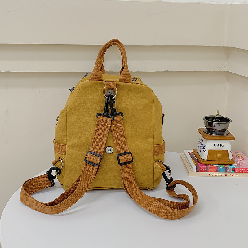 Hot girl retro commuter bag, stylish, high appearance level, versatile schoolbag, new autumn/winter 2024 crossbody bag, Japanese-style backpack Specification drawing