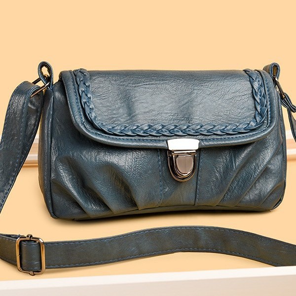 2025 Trendy pleated cloud Bag for Women, summer Korean style fashionable single-shoulder bag, Niche design, ins crossbody bag for mom details Picture
