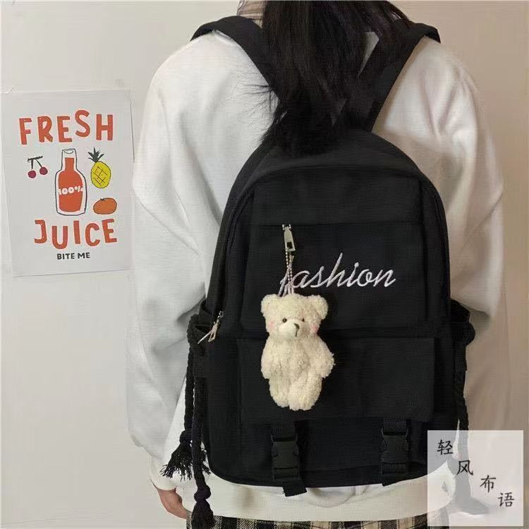 Wholesale of 2025 new popular, fashionable and retro style school bags with high appearance standards for primary, middle and high school students full figure