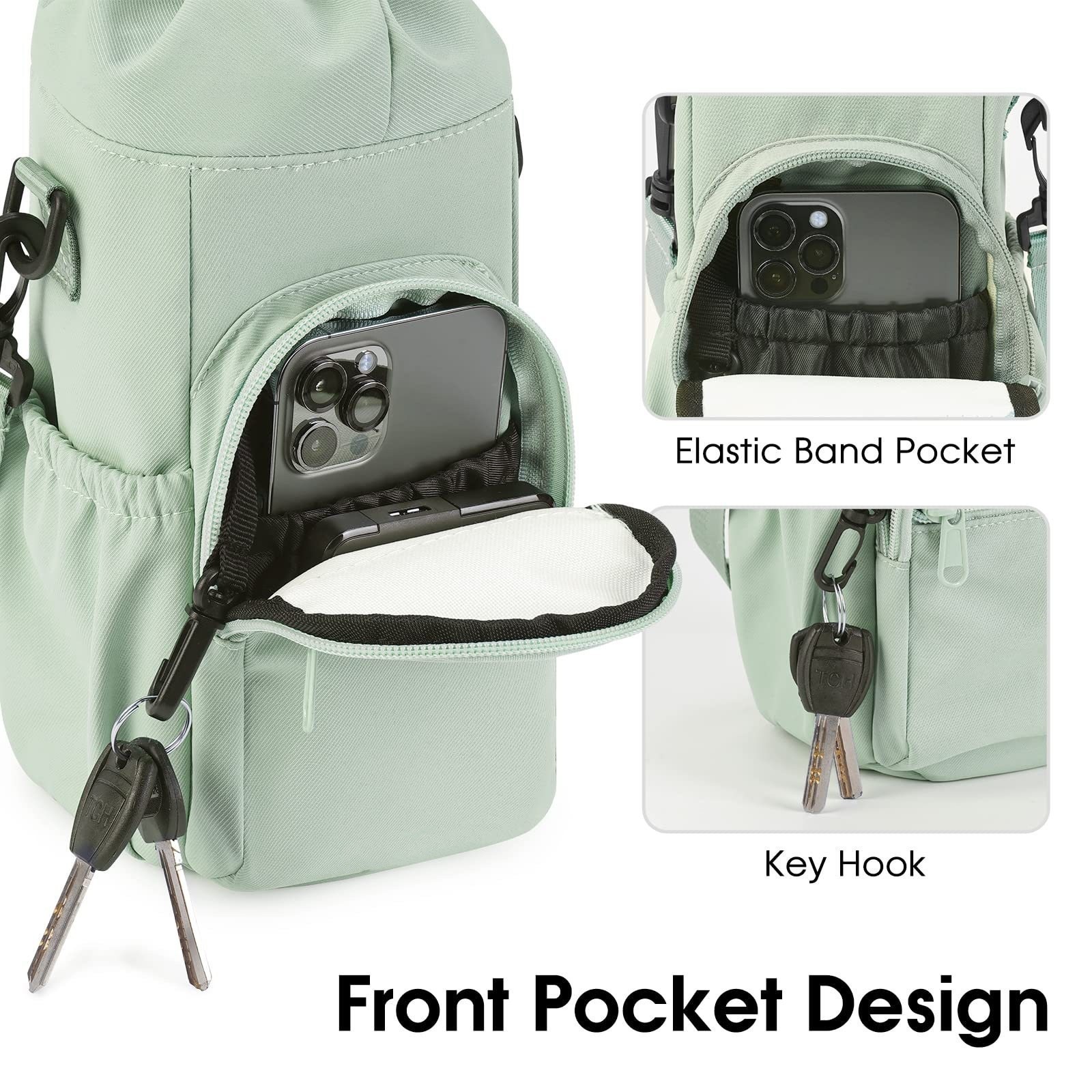 In stock: cross-border water cup covers, outdoor insulated cup covers, twill water bottle covers, single-shoulder bags, water cup bags that can be carried diagonally, water bottle covers Application Scenario