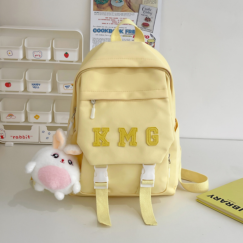 Casual Japanese-style backpacks for junior high school outings, high school and college students traveling, primary and secondary school students' backpacks, waterproof and lightweight schoolbags details Picture