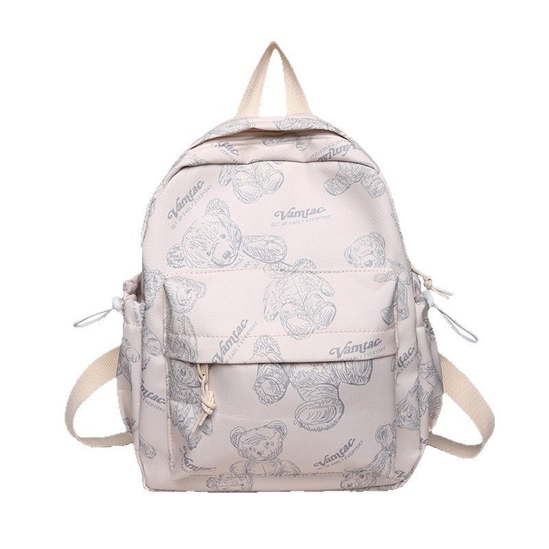 Cross-border Korean-style fashionable backpack for primary school students, children's school bag, backpack with large capacity, spring outing and study tour backpack Item Picture