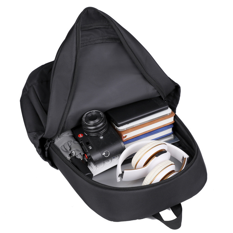 New trendy, lightweight backpack for men, casual travel bag, large-capacity letter schoolbag for college students Application Scenario