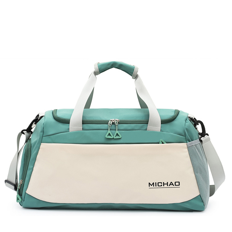 Customized logo fitness bags, dry and wet separation training bags, carry-on luggage bags, short-distance travel bags for men and women Item Picture