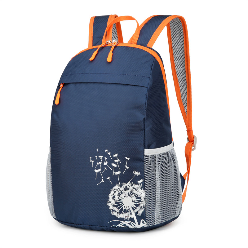 Children's outdoor hiking bag, folding backpack, ultra-light and portable travel and leisure backpack, primary school students' spring outing hiking bag Item Picture