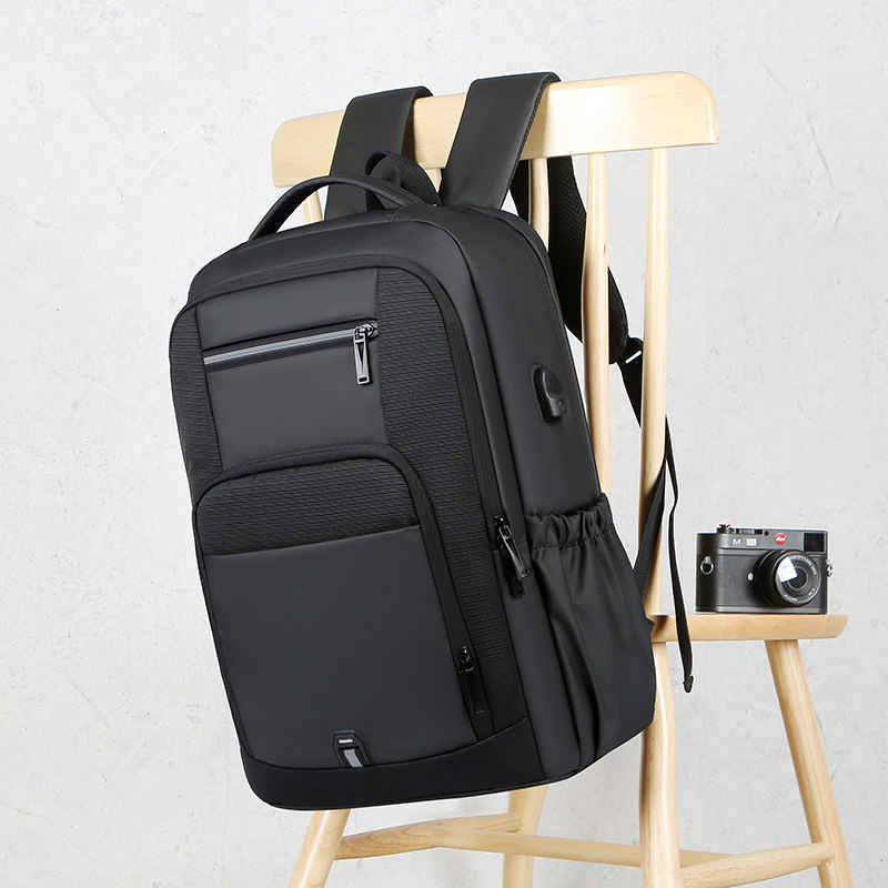 Cross-border computer business backpack, men's high-end backpack, large capacity, lightweight and multi-functional travel bag Specification drawing