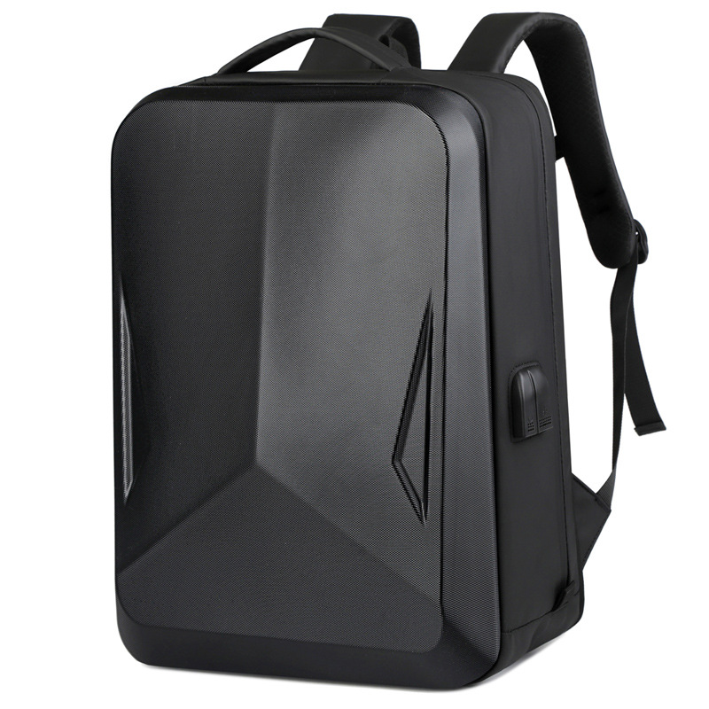 New cross-border men's backpacks, large-capacity backpacks, business travel bags, multi-functional hard-shell student computer bags Item Picture