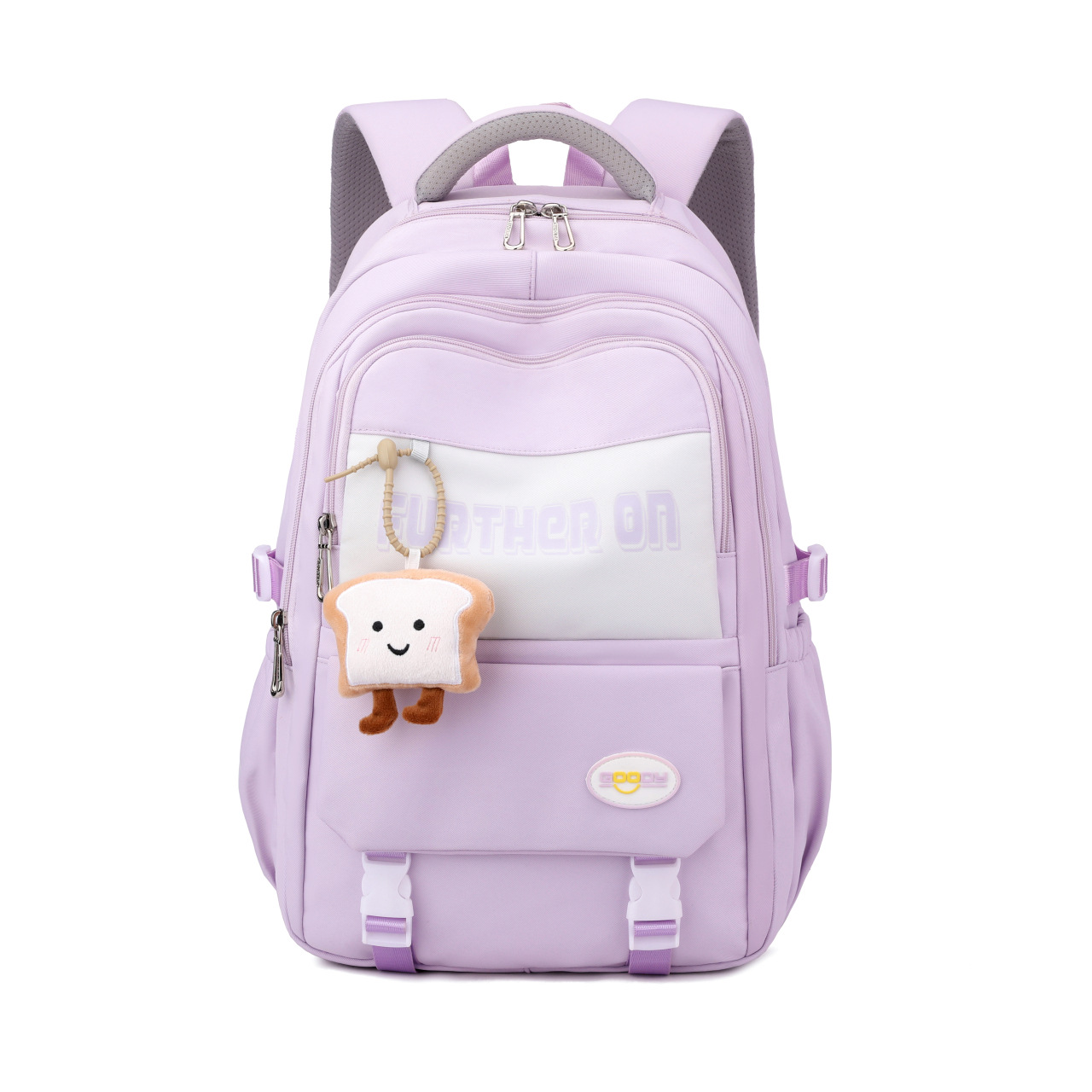 Korean-style Japanese-style workwear, retro high school student and junior high school student schoolbags, girls' backpacks, men's large-capacity travel backpacks Specification drawing