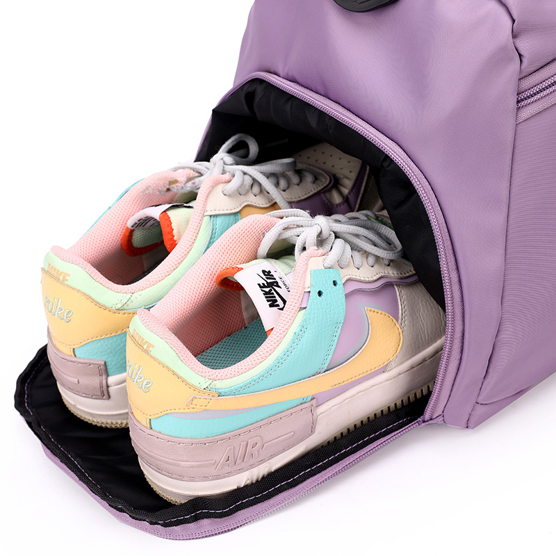 Customized hand-held travel bags with logo printing, men's and women's dry-wet separation multi-functional sports bags, luggage bags and fitness bags Item Picture