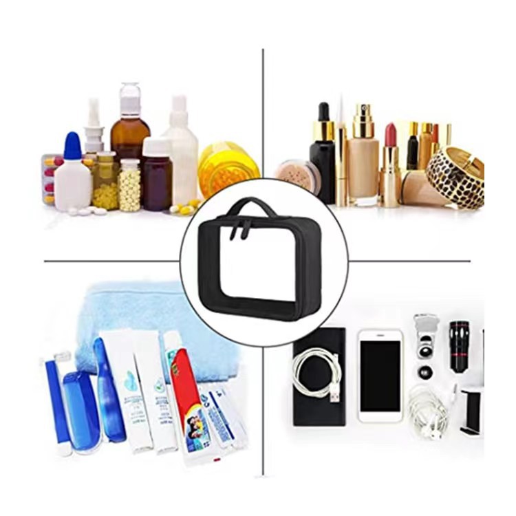 Wholesale PVC toiletry bags from Amazon factory, storage and organization, travel cosmetic bags available, portable Item Picture