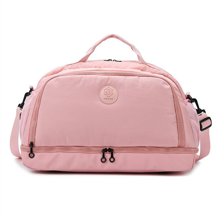 Multi-functional expandable travel bag, women's short business trip set, trolley luggage bag, thickened Oxford fabric swimming and fitness bag Item Picture