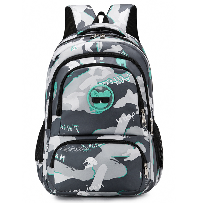The new cross-border casual backpack with large capacity is a fashionable and simple college student backpack for travel and commuting Item Picture