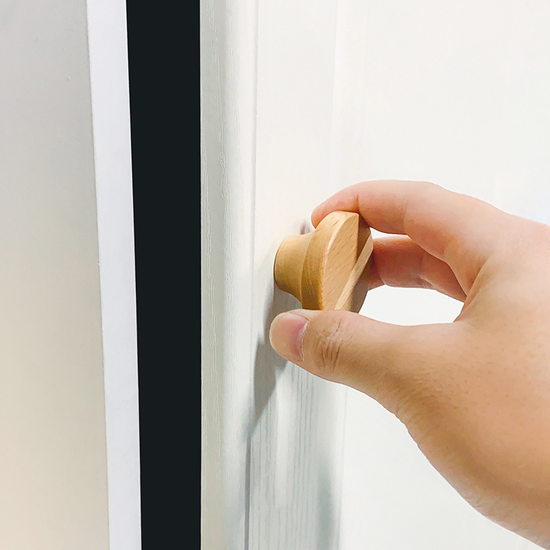 Solid wood door handles, long solid wood door handles, cabinet drawers, wardrobe cabinet doors, wooden handles, high-end cabinet handles, wood full figure