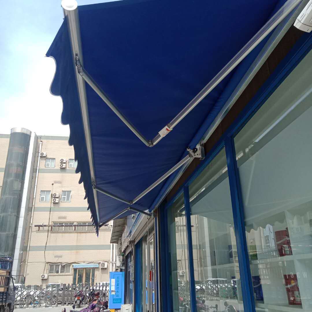 Outdoor balcony sunshade, retractable canopy, commercial canopy, shop storefront sunshade, folding and retractable sunshade Specification drawing