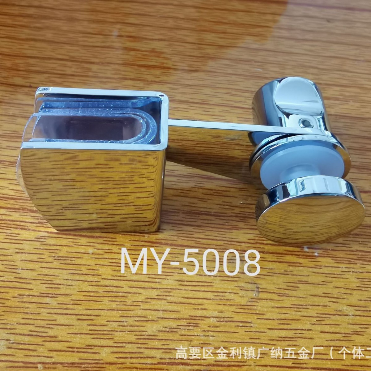 The door clamp accessories for double-sided glass are divided into left and right office knob door locks, door clamps for bathroom and shower room glass doors full figure