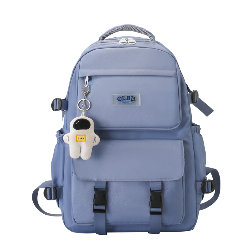 Wholesale of new large-capacity, simple and casual outdoor travel backpacks for junior and senior high school students full figure