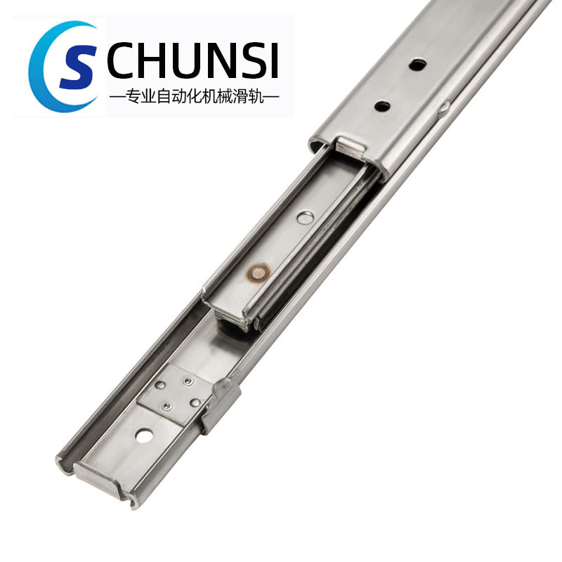 The manufacturer supplies SSRY27 two-section stainless steel linear slide rails and 27 wide two-section stainless steel slide rails IDA73 in stock Item Picture