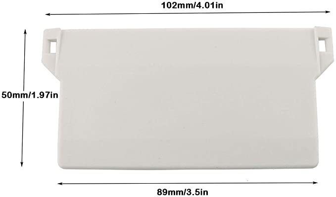 Cross-border supply of 89MM (3.5-inch) vertical heavy board 10-piece set, vertical blinds, Venetian blinds and curtain accessories details Picture