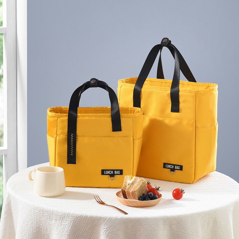 Runhui Fashion Student lunch box Bags, Office worker lunch box handbags, outdoor insulated bags, fresh-keeping ice packs, bento bags Specification drawing