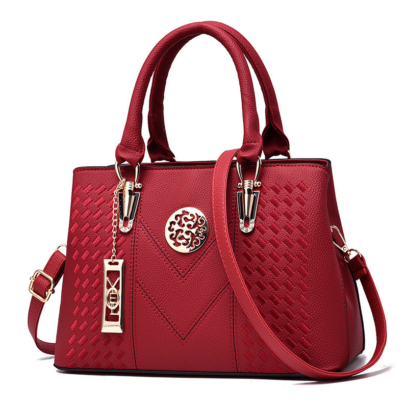 Cross-border women's handbag 2022 New Style Fashionable and trendy embroidered women's handbag, large-capacity single-shoulder crossbody bag for export details Picture