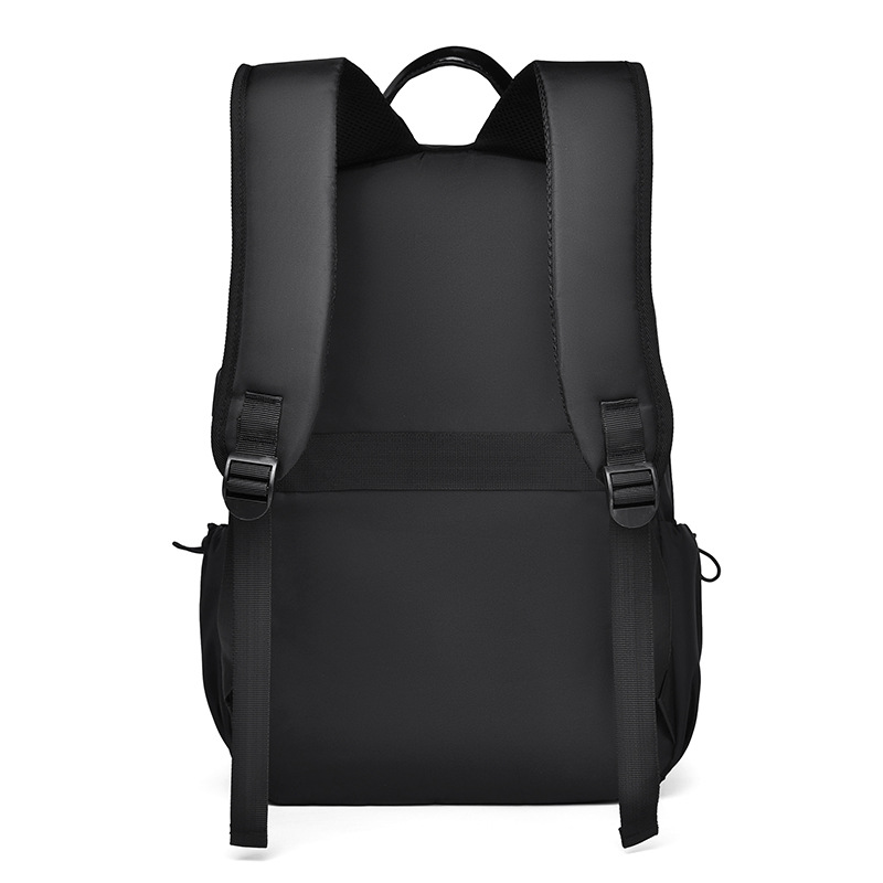 【 Customization 】 Casual backpack, men's high-end travel bag, solid-color computer bag, college student schoolbag Specification drawing