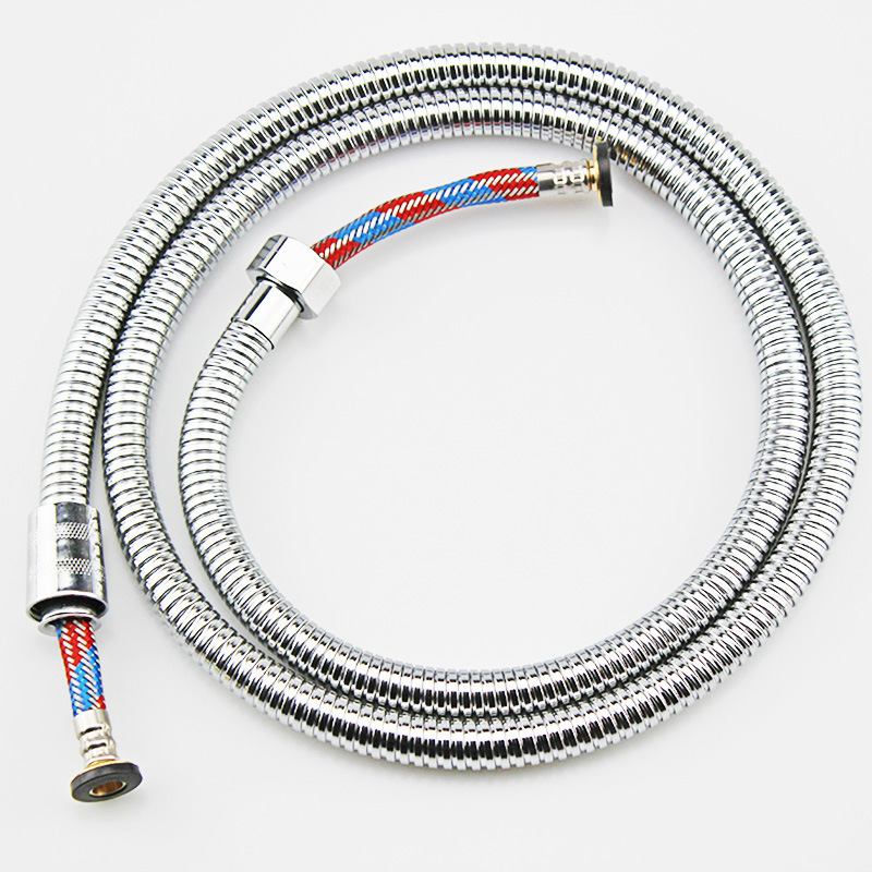 Shower hose, stainless steel explosion-proof bathroom shower pipe, universal connection pipe for shower head, water heater, bathroom accessories comprehensive list Item Picture