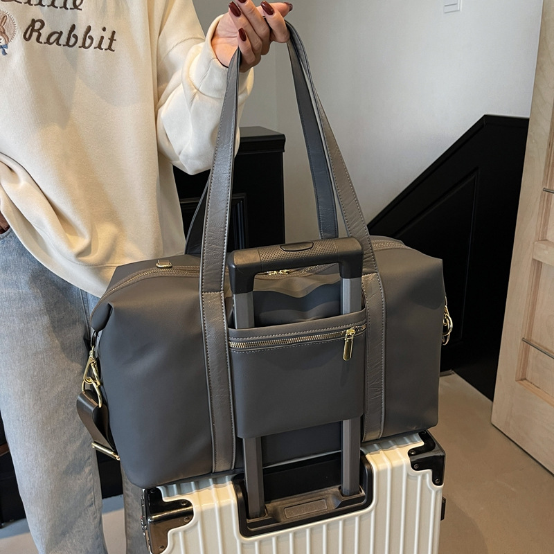 Cross-border men's and women's same-style travel bags, large-capacity dry-wet separation sports and fitness bags, short-distance travel carry-on luggage bags details Picture