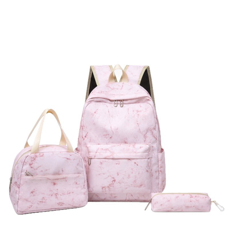 The cross-border wholesale trend of the 2025 new student large-capacity schoolbag, women's tie-dyed casual backpack and fashionable backpack Item Picture