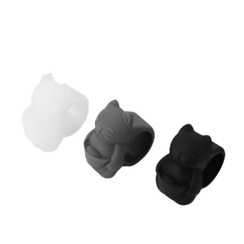 The new door handle anti-collision wonder of Meiyi Door suction without drilling, silicone door stop and soft rubber door stop Item Picture