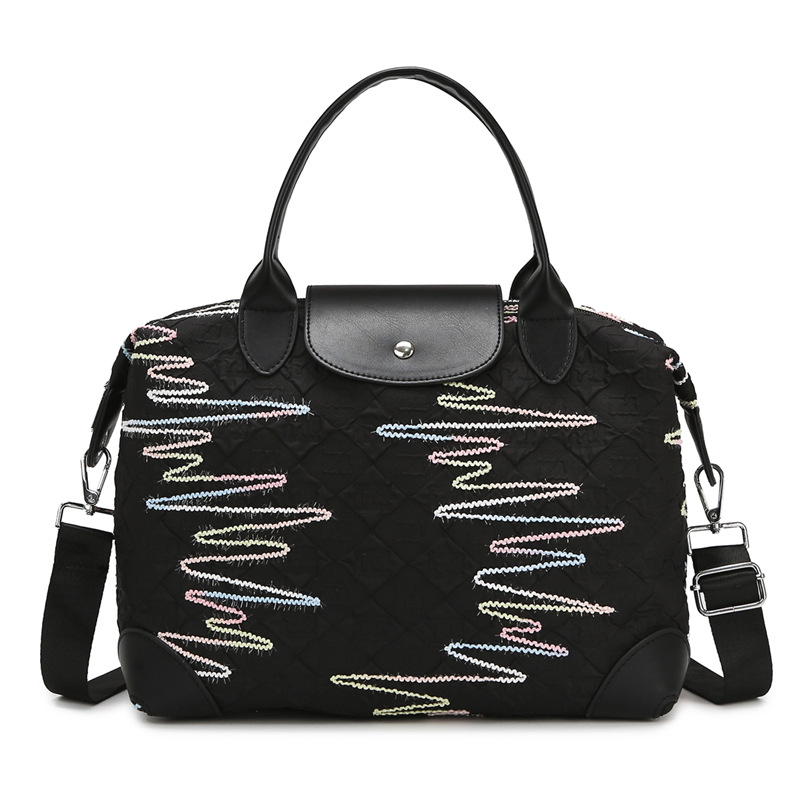 New cross-border high-appearance-level yoga bag, fitness bag, Korean-style casual and versatile luggage bag, large-capacity travel bag Item Picture