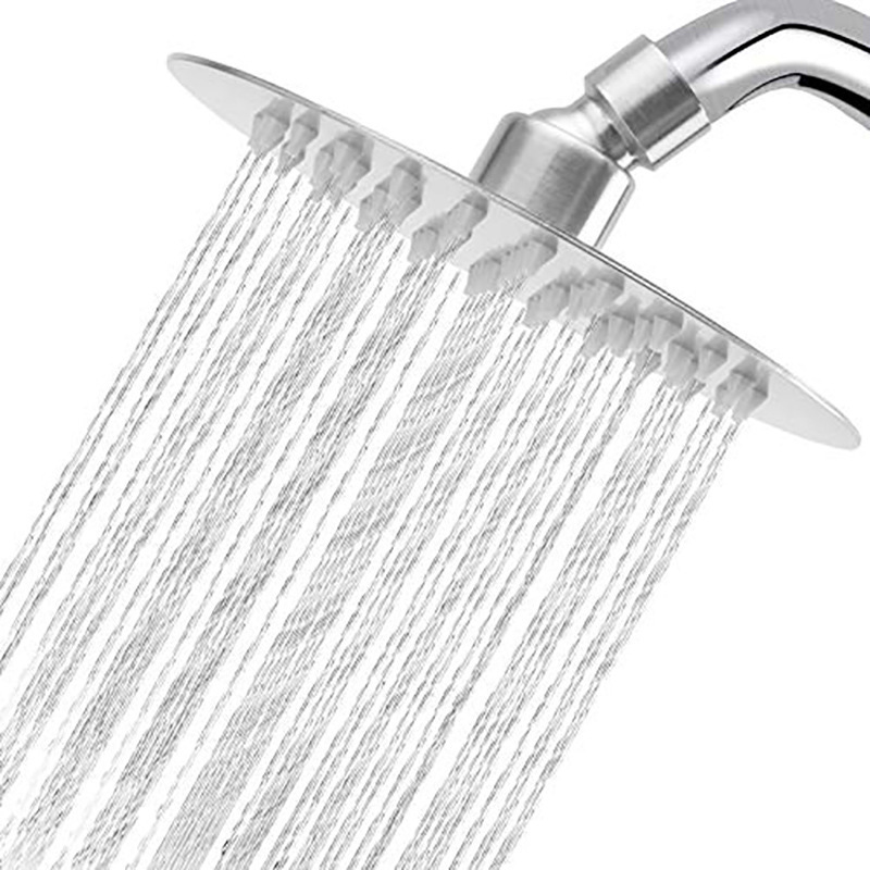 8-inch pressurized showerhead, ultra-thin mirror showerhead, high-flow 12-inch and 16-inch electroplated stainless steel top spray Item Picture