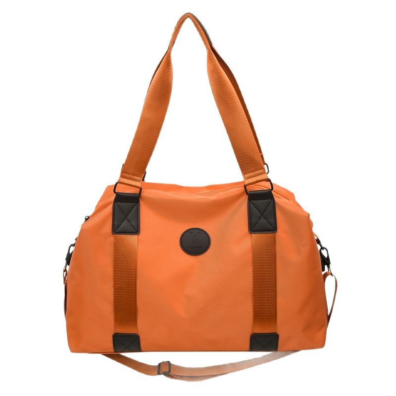 New autumn and winter fabric hand-held shoulder storage bag, simple and fashionable travel bag, dry and wet separation sports and fitness bag Item Picture