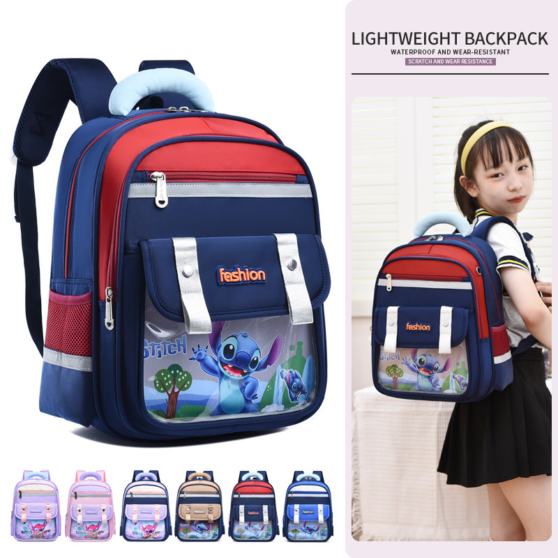 A large-capacity, lightweight children's backpack for boys and girls in grades one and two, 2025 new model details Picture