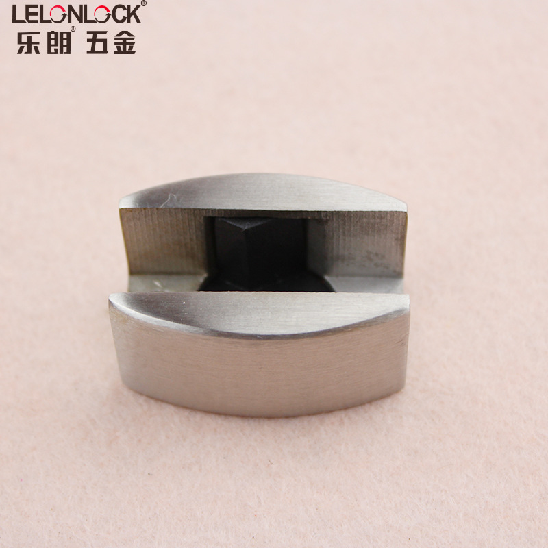Factory wholesale glass sliding door accessories, 8-12mm adjustable one-piece door swing stop for sliding doors full figure
