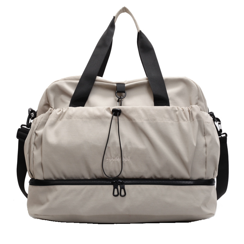 New cross-border short-distance travel bag for women, large-capacity multi-functional sports and fitness bag, dry and wet separation luggage storage bag Item Picture