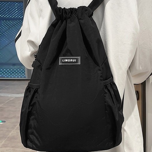 Niche design men's and women's commuting casual backpacks, large-capacity outdoor bags, class bags, trendy and cool series couple backpacks details Picture