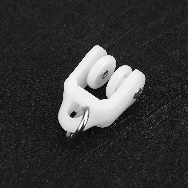 Curtain track accessories, pulleys, stainless steel medium curved wheels, large curved wheels, extra-large curved wheels, I-beam rails, curved rails, and ball wheels details Picture