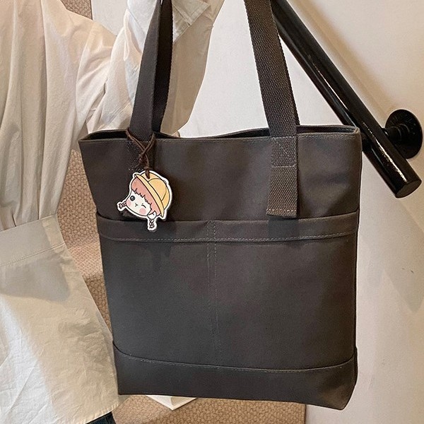 Nylon fabric large bag 2025 Spring New style women's universal large capacity lightweight handbag, street trend single-shoulder bag details Picture