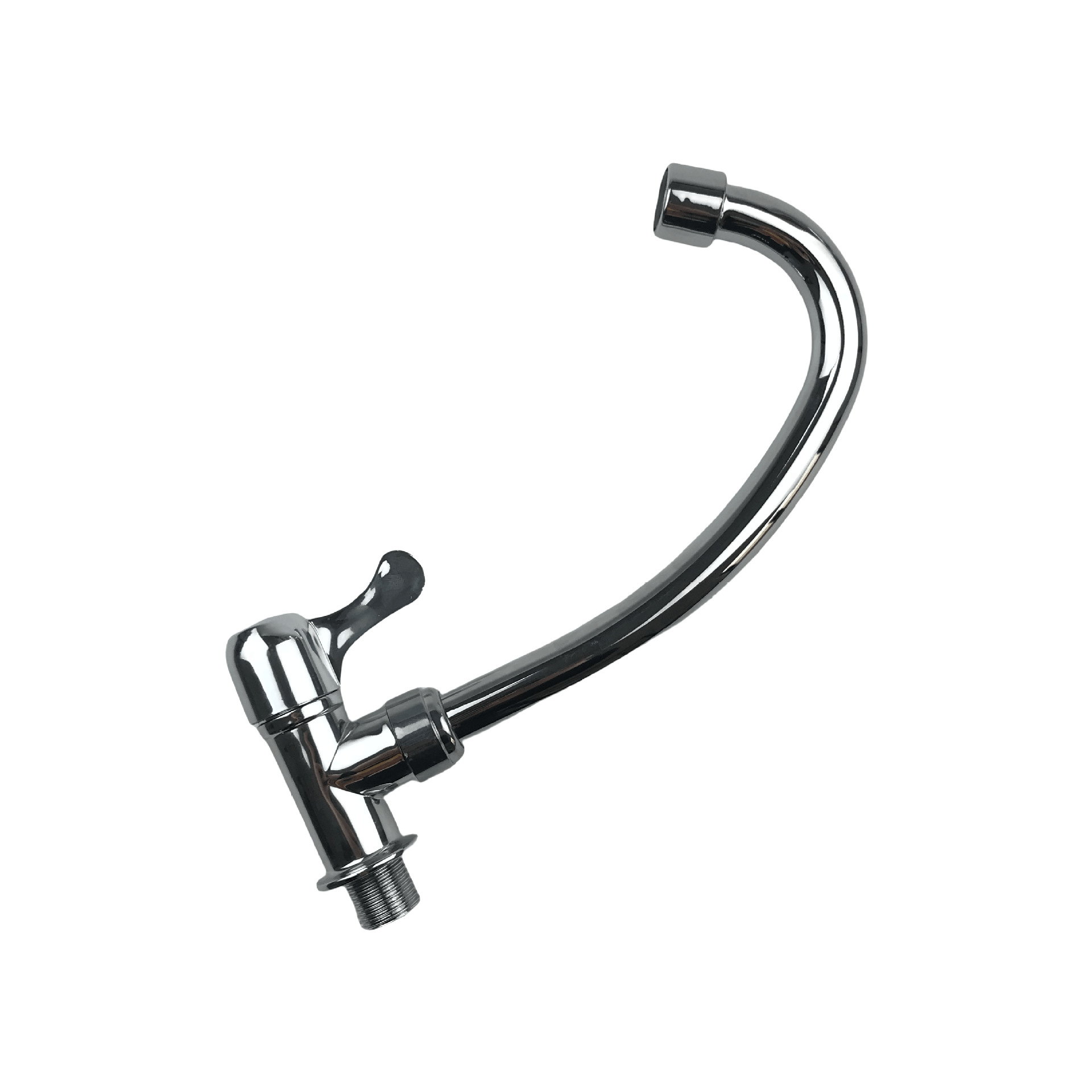 Horizontal sink, sink, single cooling faucet, kitchen wall-mounted faucet factory Item Picture