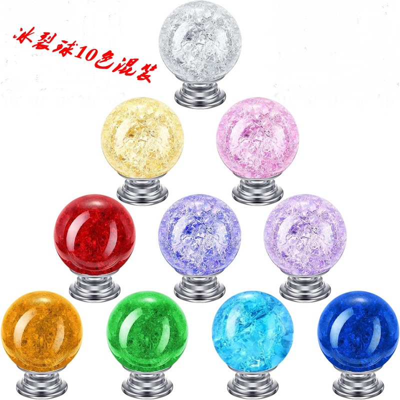 The original factory supplies cross-border bedside dressing table drawer handles, wardrobe glass shower room and crystal cabinet handles details Picture